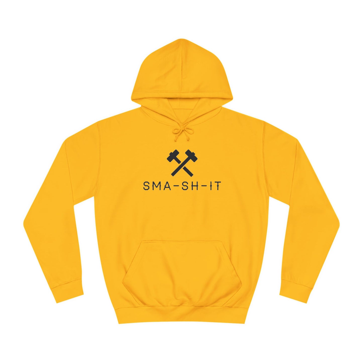 Men's black logo Sma-sh-it Hoodie UK