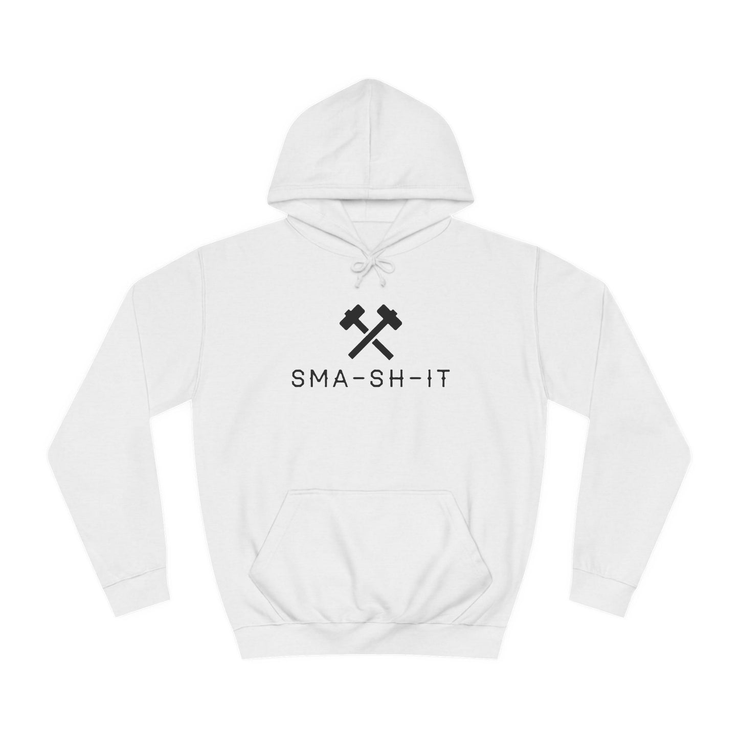 Men's black logo Sma-sh-it Hoodie UK