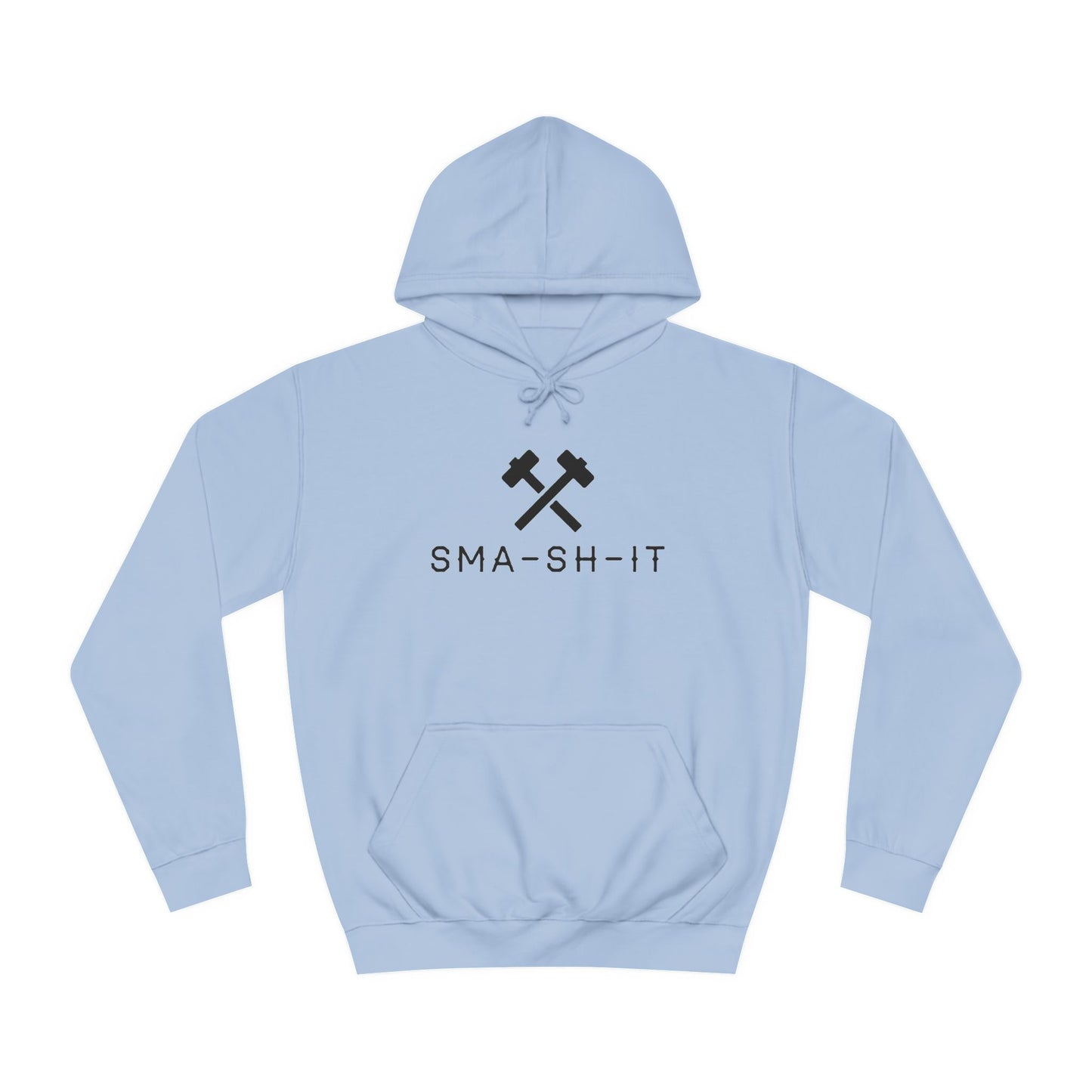 Men's black logo Sma-sh-it Hoodie UK