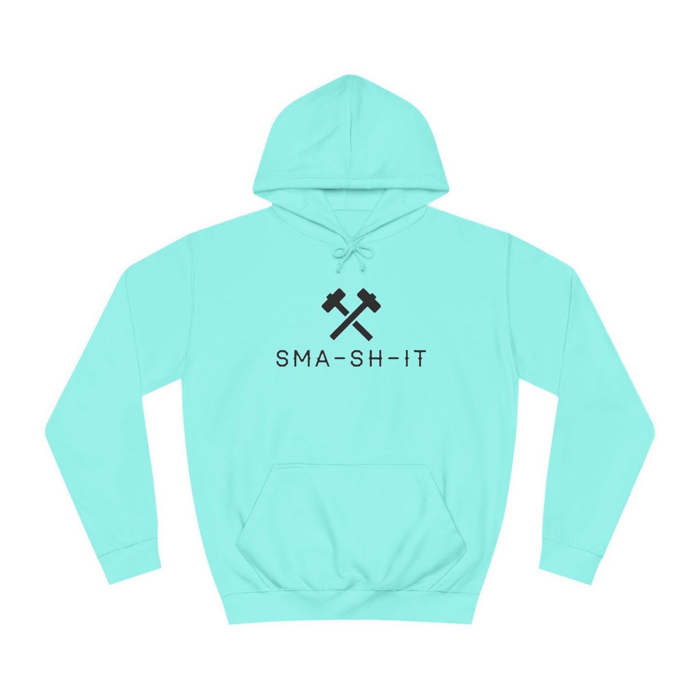 Men's black logo Sma-sh-it Hoodie UK