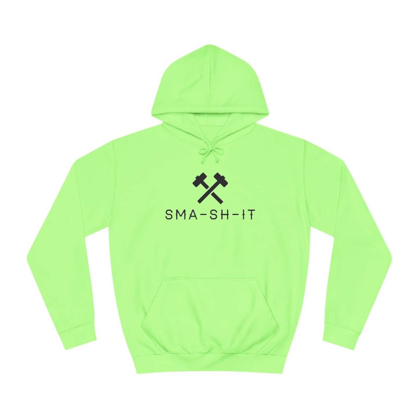 Men's black logo Sma-sh-it Hoodie UK