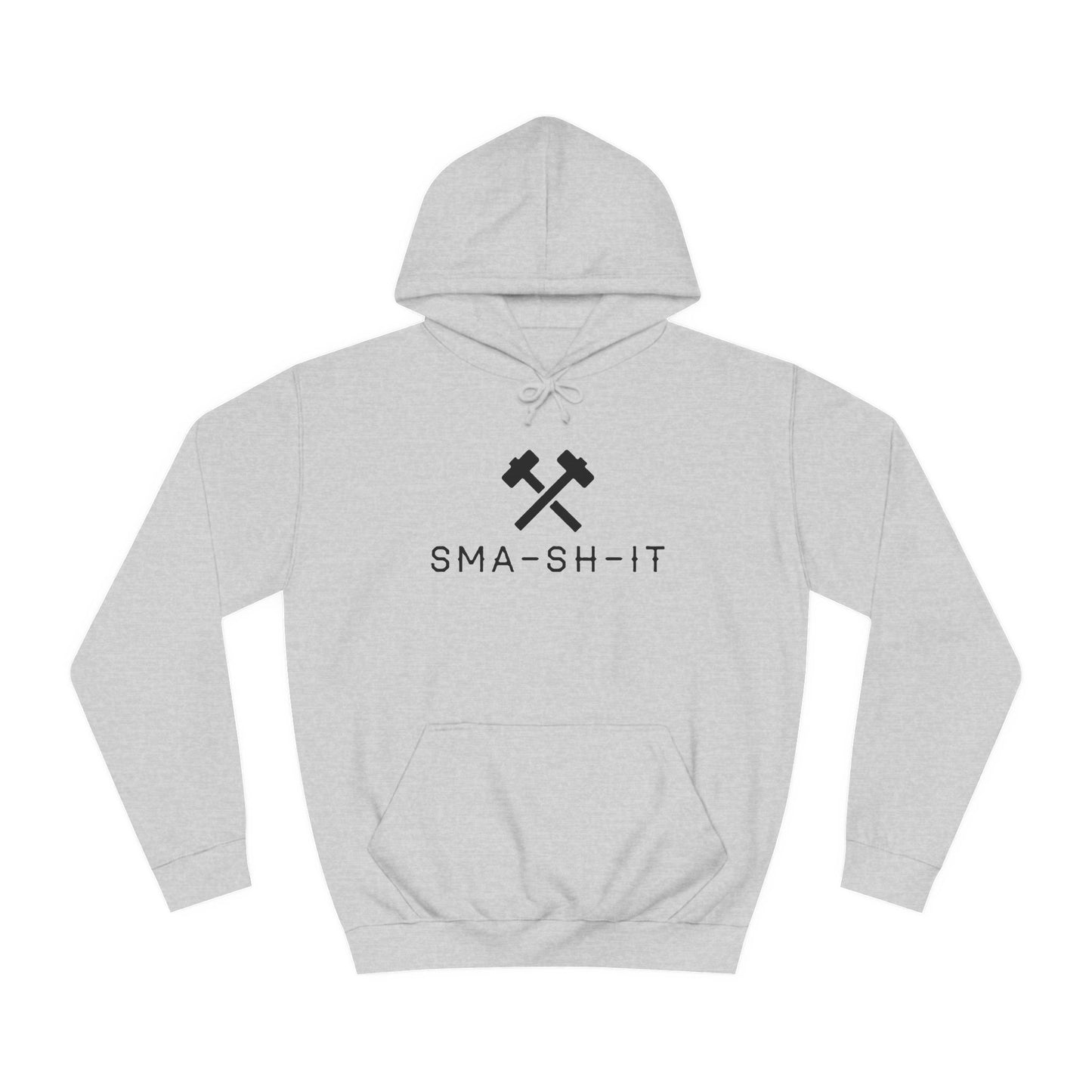 Men's black logo Sma-sh-it Hoodie UK