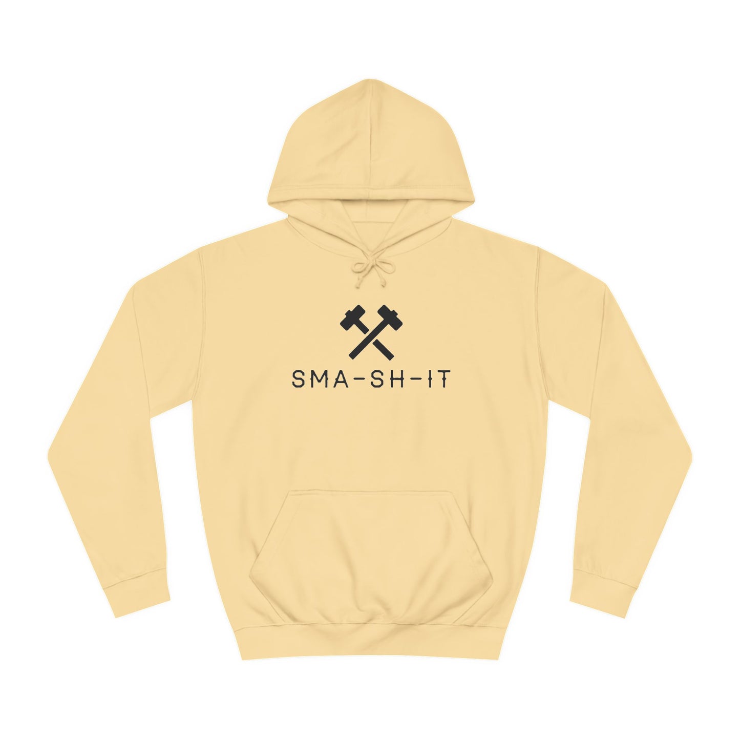 Men's black logo Sma-sh-it Hoodie UK