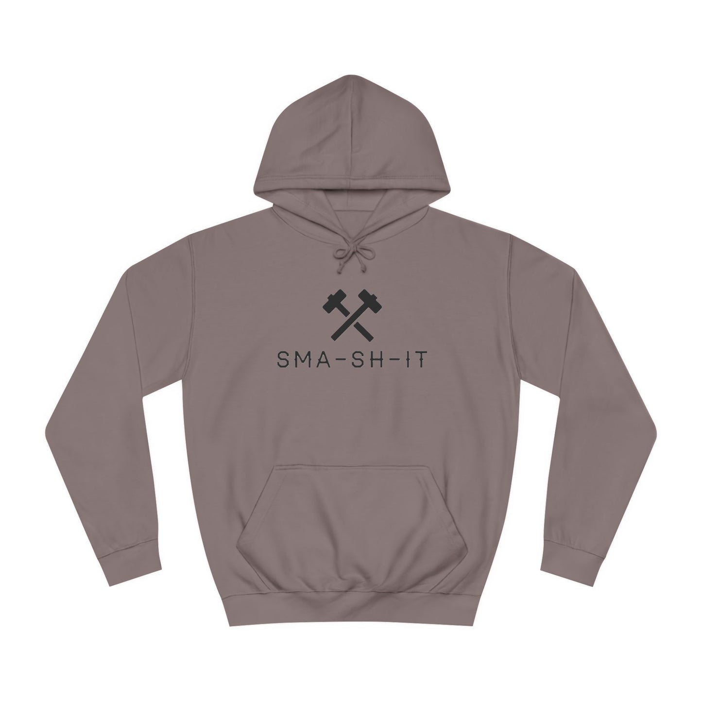 Men's black logo Sma-sh-it Hoodie UK